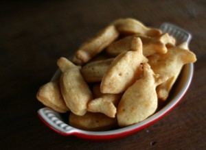 Homemade Goldfish Crackers