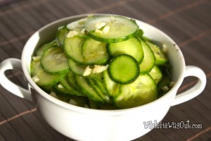 Hungarian Cucumber Salad