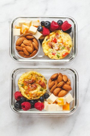 Keto meal prep breakfast