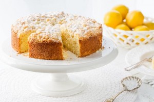 Lemon Crumble Breakfast Cake