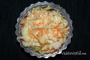 Simple, Fresh, Crunchy Coleslaw